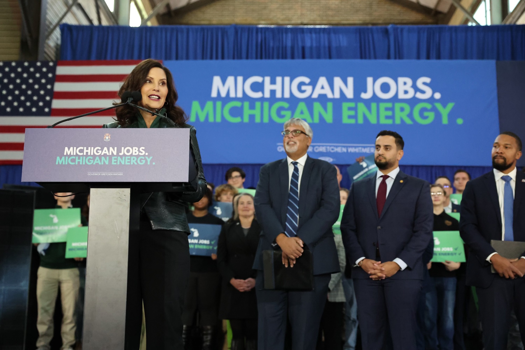 Michigan Governor Gretchen Whitmer Speaking
