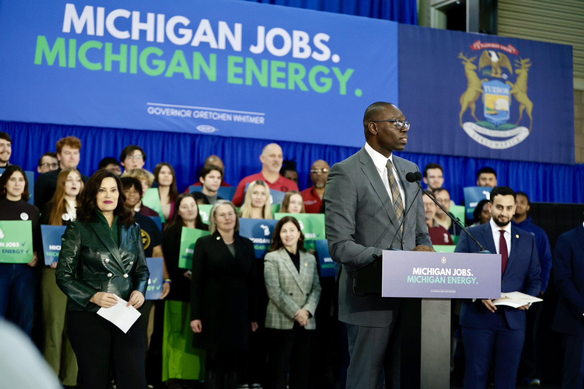 Michigan Lieutenant Governor Speaking
