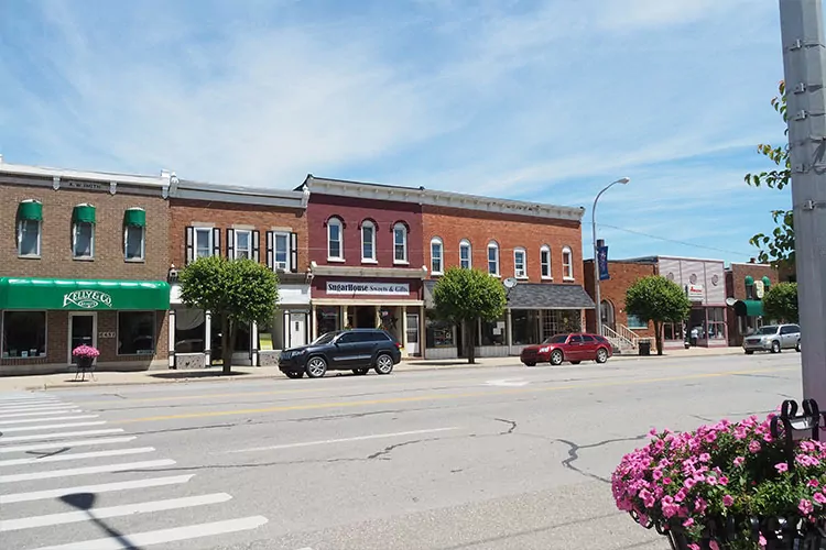 Downtown Cass City Michigan
