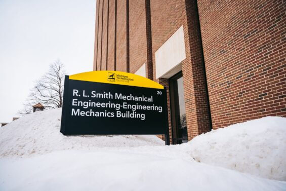 Mechanical Engineering-Engineering Mechanics building at Michigan Tech.